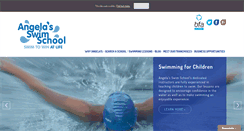 Desktop Screenshot of angelasswimschool.co.uk